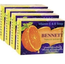 Natural Extracts Thai Soap Mixed Vitamin C &amp; E Bennett Brand 130 G = 2 Packs - £14.04 GBP