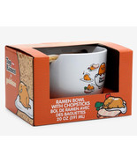 Top Ramen Nissin X Gudetama 20 Ounce Ceramic Ramen Bowl With Matching Ch... - $35.97 CAD