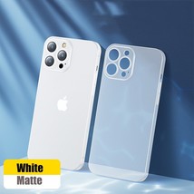 Ultra Thin Soft Case For iPhone 14 13 12 Mini 11 Pro Max X XR XS SE2 7 8 6s Plus - £7.30 GBP