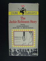 The Jackie Robinson Story Star Classics VHS Video Tape - £14.98 GBP