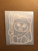 Custom| Star Wars| Ewok|Animated|Cute Ewok|Vinyl Decal|CP30|R2D2| - £2.36 GBP