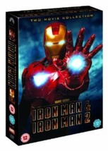 Iron Man 1 And 2 DVD (2010) Robert Downey Jr, Favreau (DIR) Cert 12 Pre-Owned Re - £14.86 GBP