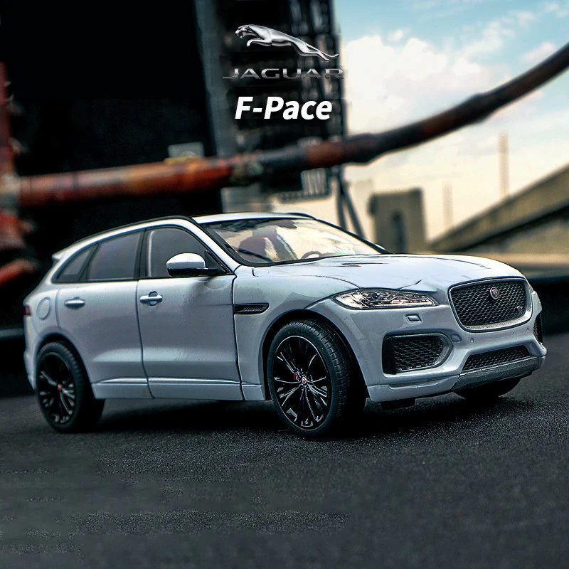WELLY 1:24 Jaguar F-PACE SUV Alloy Car Model Diecasts &amp; s Collect Boy - £26.27 GBP