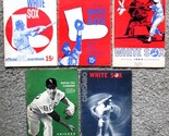 (5) Vintage CHICAGO WHITE SOX Official Scorebooks 1962, 1963, 1964, 1965... - $26.99