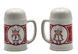 Campbell&#39;s Soup Kids Salt &amp; Pepper Shakers 5&quot; Large VTG Fast Shipping  - £17.92 GBP