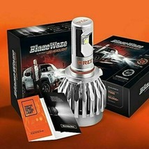 BlazeWaze 2x 9004/HB1 Ultra Bright DEL Headlight Base, 9000 LM Dual Beam - £17.05 GBP