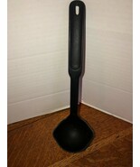 The Pampered Chef Black Heat Resistant Nylon Solid Serving Ladle 12&quot; - $13.66 CAD