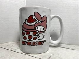 Hello Kitty My Melody Pink Strawberry Mug Sil 34783 New - £14.78 GBP