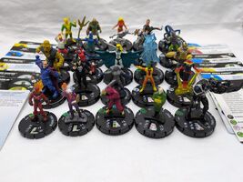 Lot Of (25) Marvel DC Heroclix Figures Commons And Uncommons *Partial Ca... - €21,20 EUR