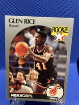 Glen Rice Rookie 1990 NBA Hoops Card 168 - $85.00