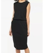 Tommy John Second Skin Cinched Dress Black Sleeveless Tank Women's Small S NWT - $29.39