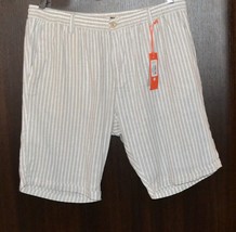 Dooa Essential Bermuda Beige Cargo  Men&#39;s Linen  Casual Shorts Size US 4... - $79.45