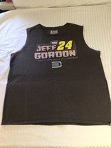 VTG NASCAR Chase Jeff Gordon 24 Graphic Tshirt Tank Top Mens XXL Black C... - $14.85