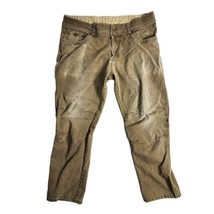 Kuhl Kanvus Jean Vintage Patina Dye Pants Size 36 x 28 Brown Men&#39;s - £30.99 GBP