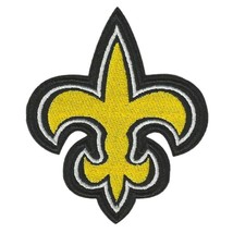 NEW OELEANS SAINTS IRON ON PATCH Sports Football Team Embroidered Fleur ... - $2.95