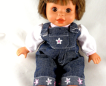 2003 Fisher Price Little Mommy Sweet As Me Doll Soft Body 14&quot; Brown hair... - $18.01