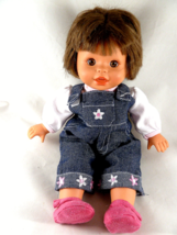 2003 Fisher Price Little Mommy Sweet As Me Doll Soft Body 14&quot; Brown hair &amp; eyes - £14.43 GBP