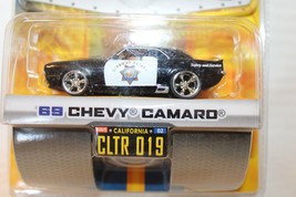 1/64 Scale Dub City Big Time Muscle, 1969 Chevy Camaro Police Black, Die... - $31.00