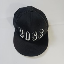 Premium Headwear KBETHOS BOSS Black/White Embroidered Snapback Baseball Cap Hat image 9
