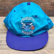 Vintage Nba Ajd Charlotte Hornets PRE-NEW Orl EAN S Snapback Hat Cap - New, No Tag - £19.47 GBP