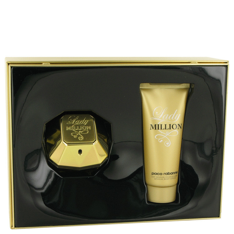 Lady Million by Paco Rabanne 2 piece gift set for Women - £68.30 GBP