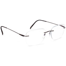 Silhouette Eyeglasses 5500 70 6040 Dynamics Colorwave Brown Rimless 52[]19 145 - £158.68 GBP