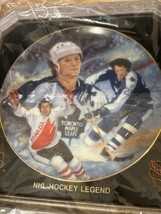 Darryl Sittler Toronto Maple Leafs Signé Hockey Légendes Plaque Numéroté - £124.69 GBP