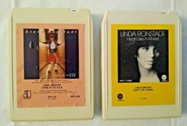 (2) Linda Ronstadt 8-track tapes - Living In The USA, Heart Like A Wheel - $12.52