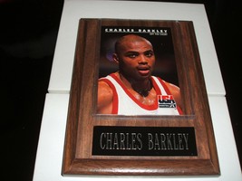 OLD VTG Charles Barkley plaque, Golfer, Phx Suns and TV Announcer for NBA - £15.71 GBP