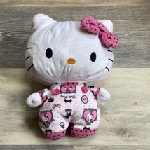 Sanrio Hello Kitty 10” Plush Purse RARE Toy Pink White Collectible Bow 2010 - £23.31 GBP