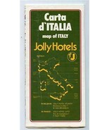 Jolly Hotels Carta d&#39;italia Map of Italy in 4 Languages  - £10.48 GBP