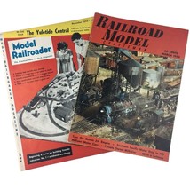 Model Railroader Magazines Train Mar Nov 1954 Vintage Building Series Lo... - £16.59 GBP