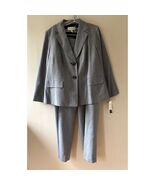 Jones New York Sz 16W Gray 2 PC Suit 2 Button Blazer Women - $150.00