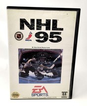 NHL 95 Hockey Sega Genesis Case Manual Cartridge - $6.89