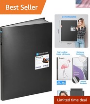 Heavy Duty Art Portfolio Folder 18&quot;x24&quot; with 30 Plastic Sleeves &amp; Displays - $54.00