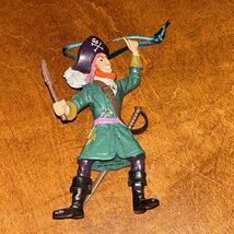 Disney Parks Pirates Of The Caribbean Ornament Auctioneer Red Beard Pirate - $39.15