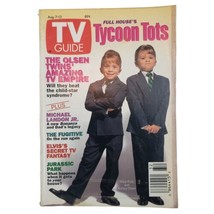 TV Guide August 7-13, 1993, Mary and Kate Olsen, Full House, Tycoon Tots - £7.65 GBP