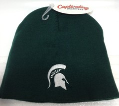 Michigan State Spartans NCAA 2017 Team Color Knit Beanie By Captivating ... - $17.99