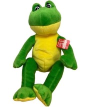 Gund Kelly Green Flash Frog Plush 40812 13 inch Paper Hang Tag - $13.87