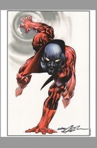 11x14 Inch SIGNED Neal Adams DC Comics Super Hero Art Print ~ Deadman - $49.49