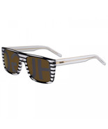 HUGO BOSS HG1002/S 33EOA Transparent/Grey 56-18-145 Sunglasses New Authe... - $47.91