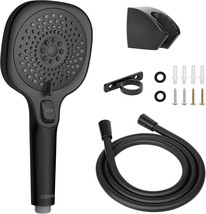 Rv Shower Head With Hose And On Off Switch, 3-Spray Camper Water, Matte Black - £28.59 GBP