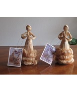 Vintage Lot 2 Straw SINAMAY DOLLs Unfluffed ~6&quot; Praying Woman Darice Phi... - $267.29 MXN