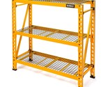 DEWALT 4-Foot Tall, 3 Shelf Steel Wire Deck Industrial Storage Rack, Adj... - $426.99