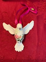 Royal Albert Dove of Peace Christmas Ornament Old Country Roses.  Never used - £52.11 GBP