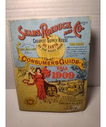 Vintage Sears Roebuck 1909 Consumers Guide Fall Catalog 1979 Reprint Sof... - €8,46 EUR