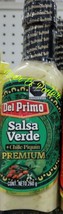 2X DEL PRIMO SALSA VERDE CHILE PIQUIN PREMIUM - 2  of 9.2 oz EACH -PRIOR... - £16.67 GBP