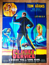 Secret Service – L’espion Tue De Sang Froid - Original Poster – Affiche -1960 - £161.51 GBP
