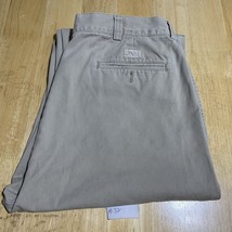 Vintage Polo Ralph Lauren U.S.A Pant Mens 36X32 Khaki Pleated Cuffed Preppy - $416.37 MXN