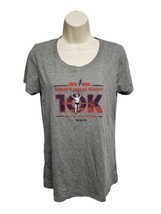 2017 NYRR Gretes Great Gallop 10K Run Womens Gray XL TShirt - £14.80 GBP